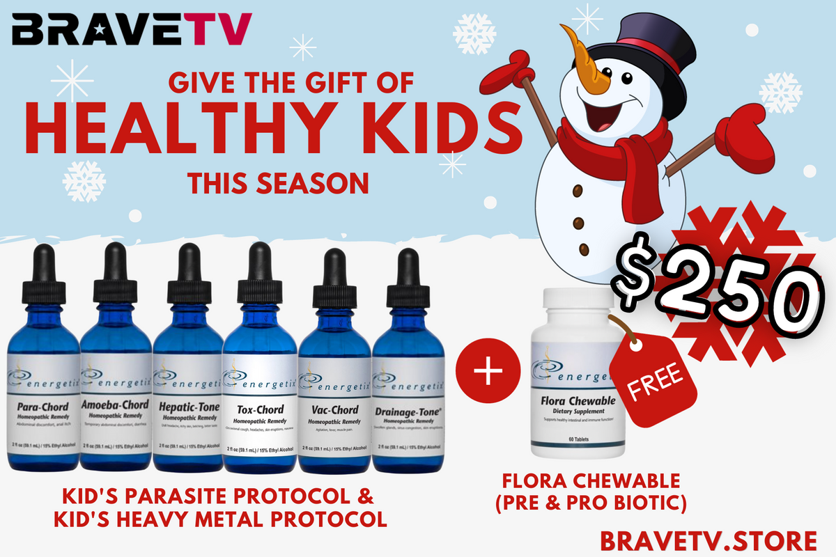 Kid's Holiday Special- Parasite detox& Heavy Metal Detox, & FREE Flora chewable