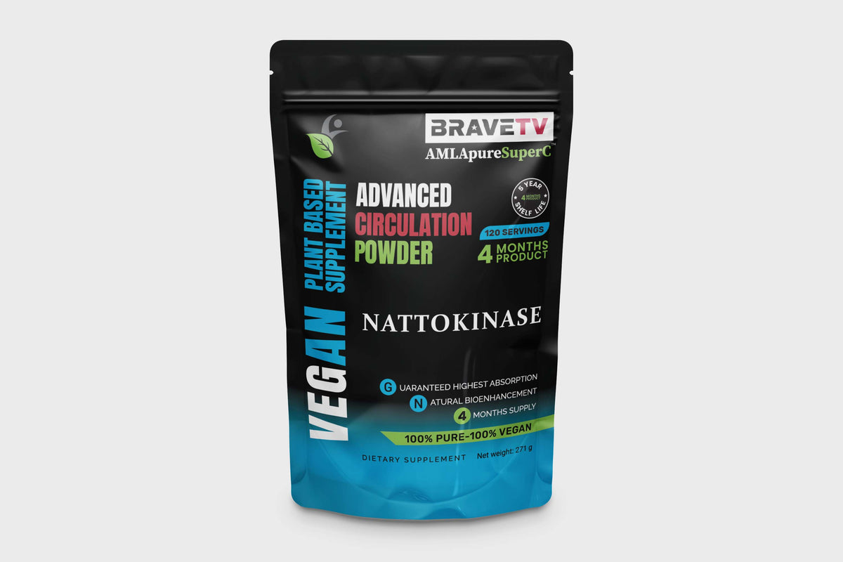 BraveTV Advanced Circulation Powder-Nattokinase