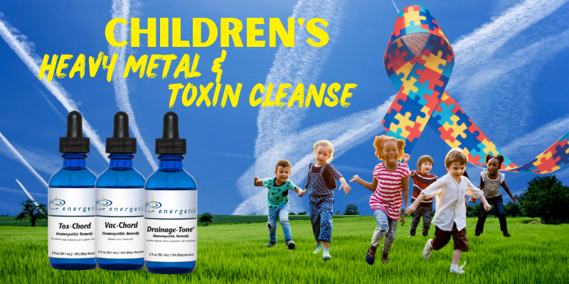 Kid's (Vax) Heavy Metal and Toxin Detox- Vac-Chord, Tox-Chord, and Drainage Tone