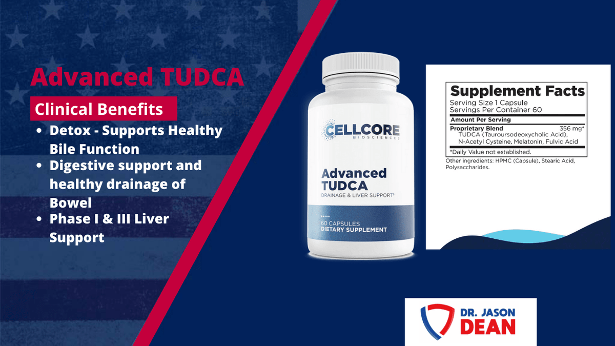 Comprehensive Liver Cleanse KL Support, Advance TUDCA, Bowel Mover